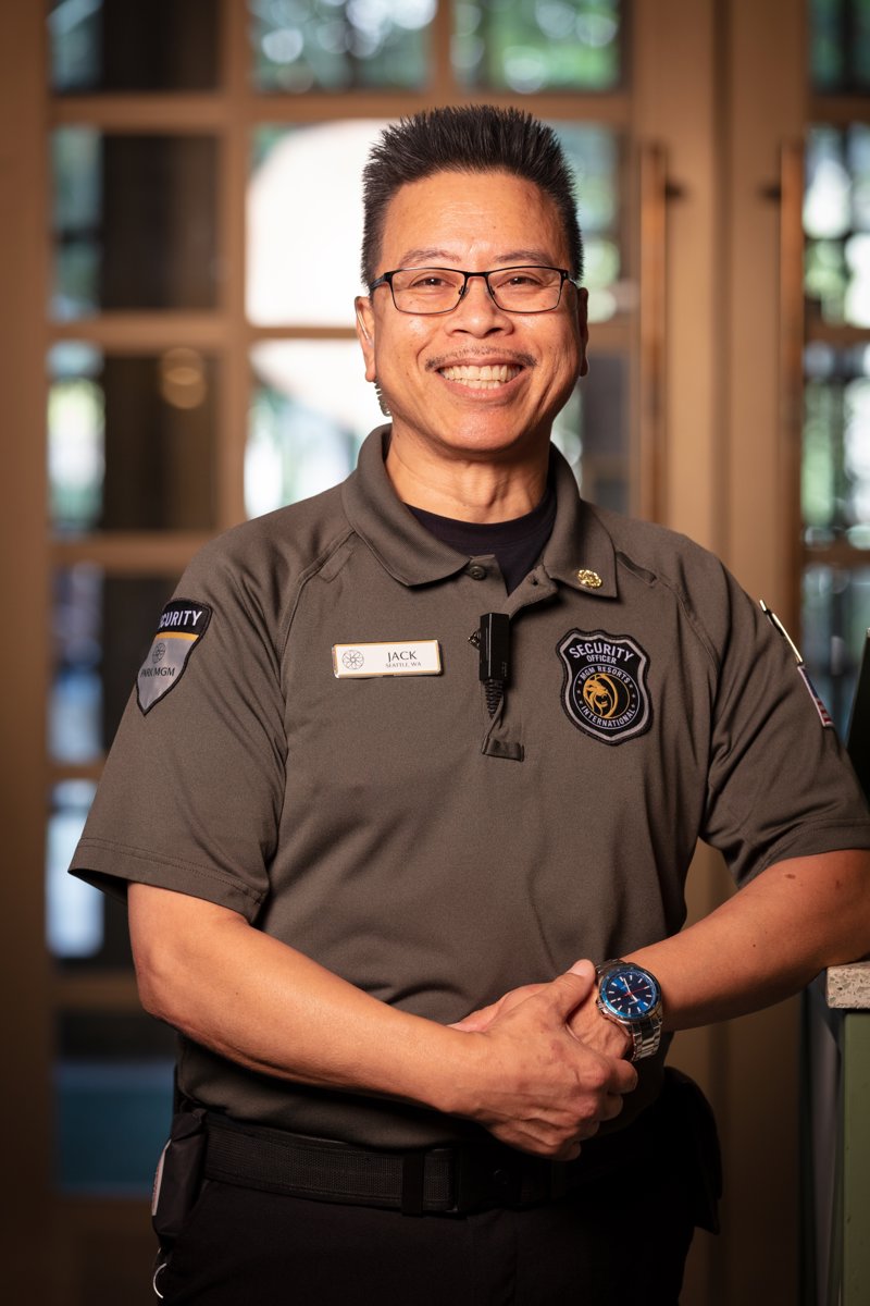 a person in a police uniform
