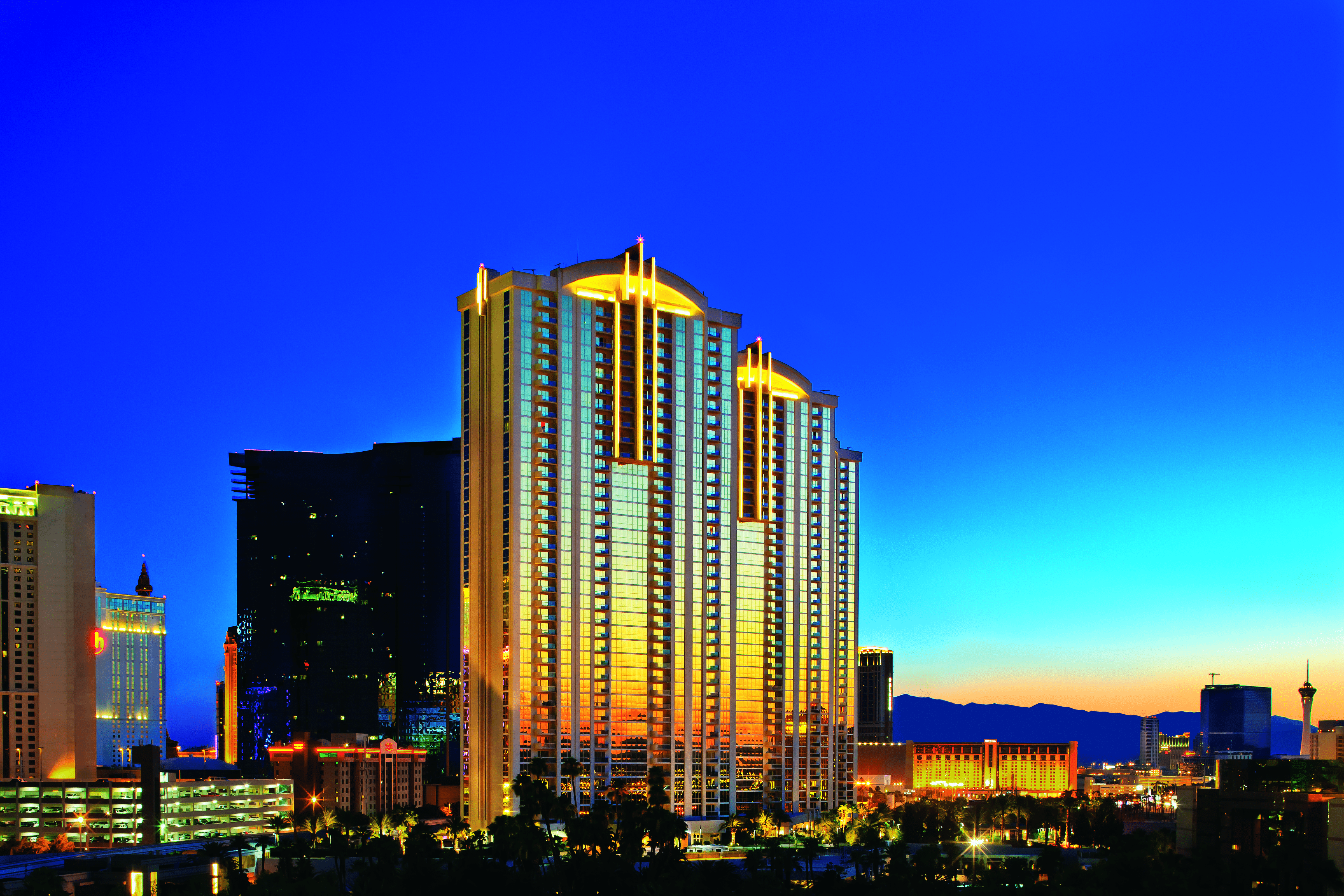 a tall building with persony windows