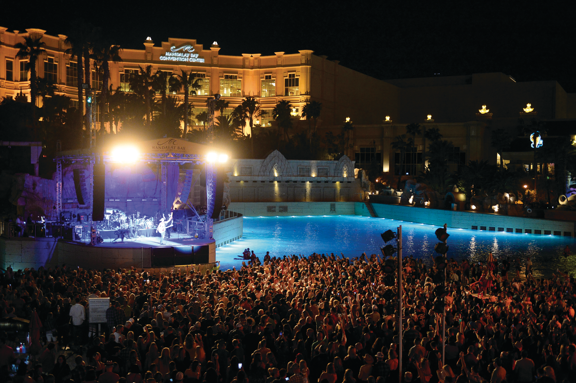 a large crowd of people at a concert